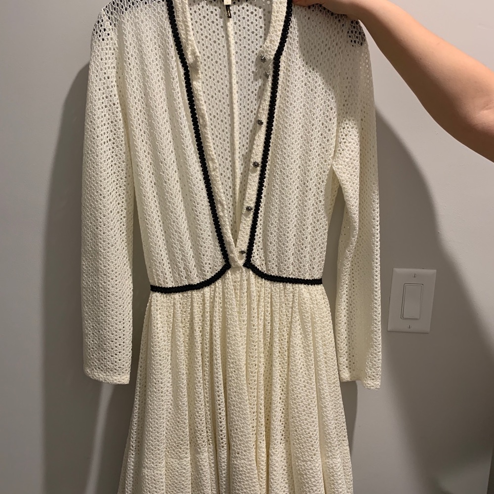 Maje Paris White Dress
